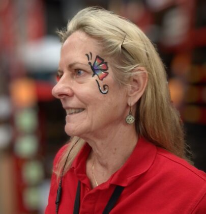 You’re never too old for facepaint!