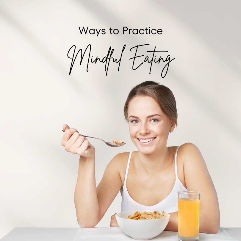image woman - mindful eating