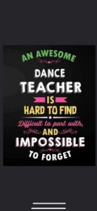 dance teacher quote