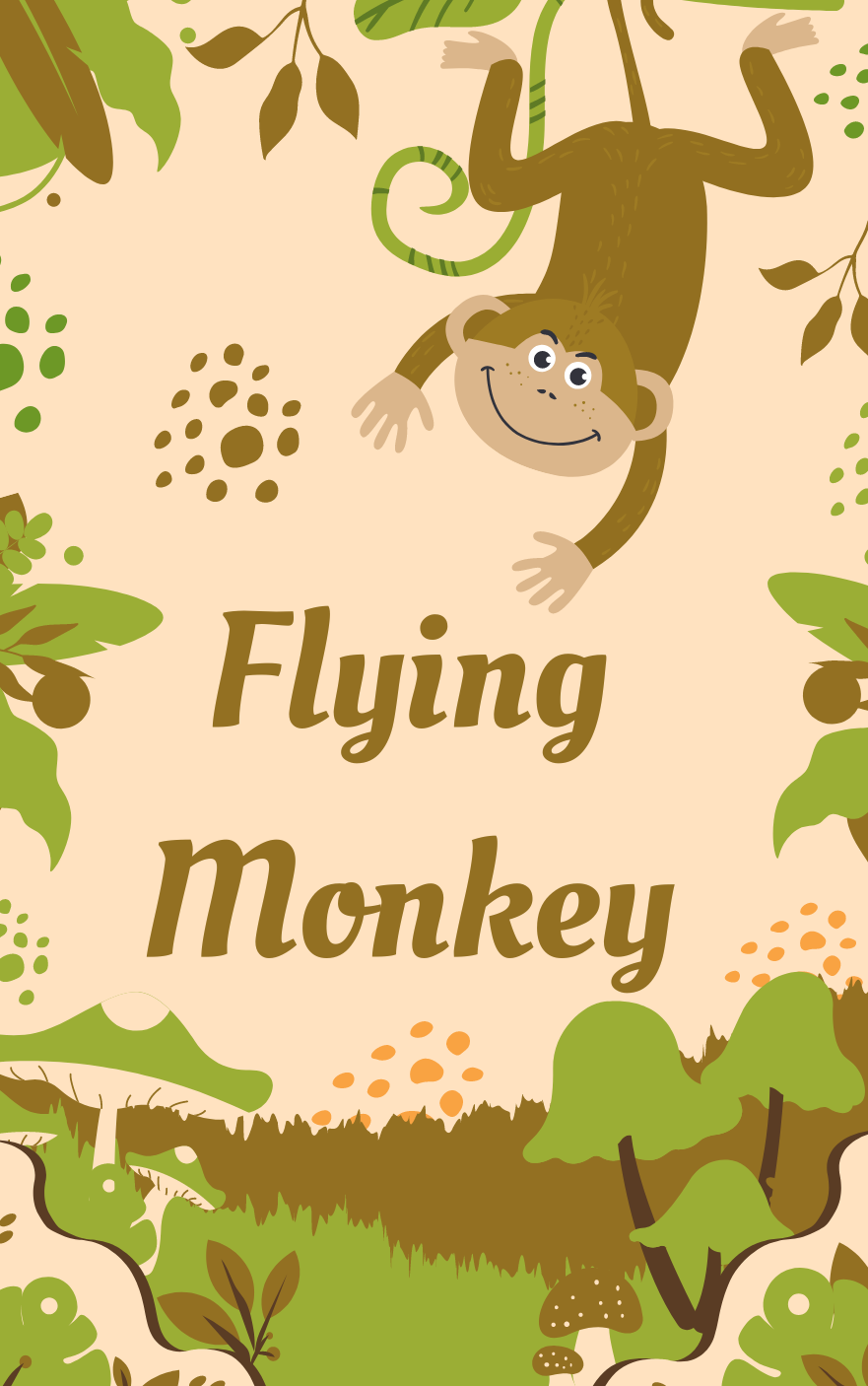 picture of a flying monkey