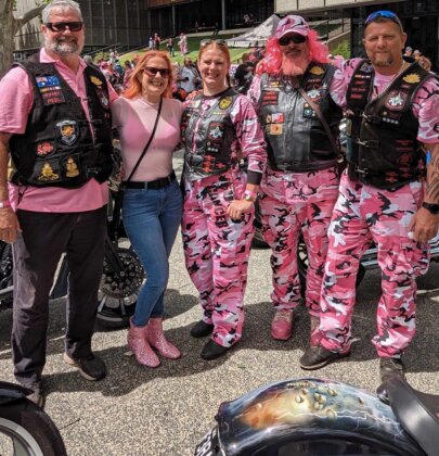 Motorcycles, friendship & support…
